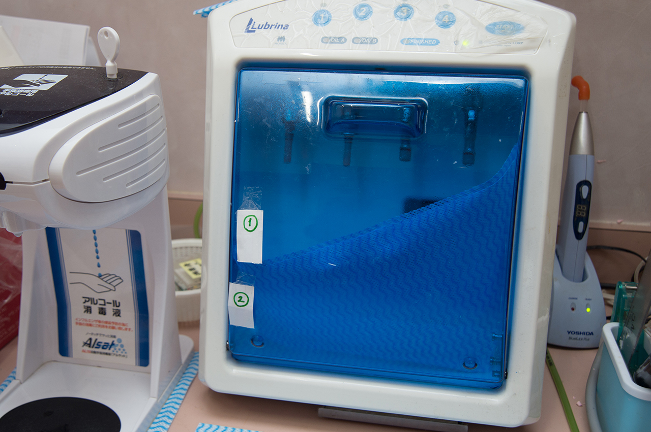 ハンドピース専用滅菌注油器